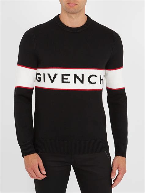 givenchy black and red sweater|Givenchy jumper men's.